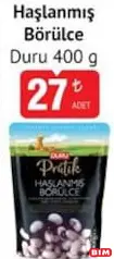 DURU HAŞLANMIŞ BÖRÜLCE 400 G fiyat ve kampanya bilgisi